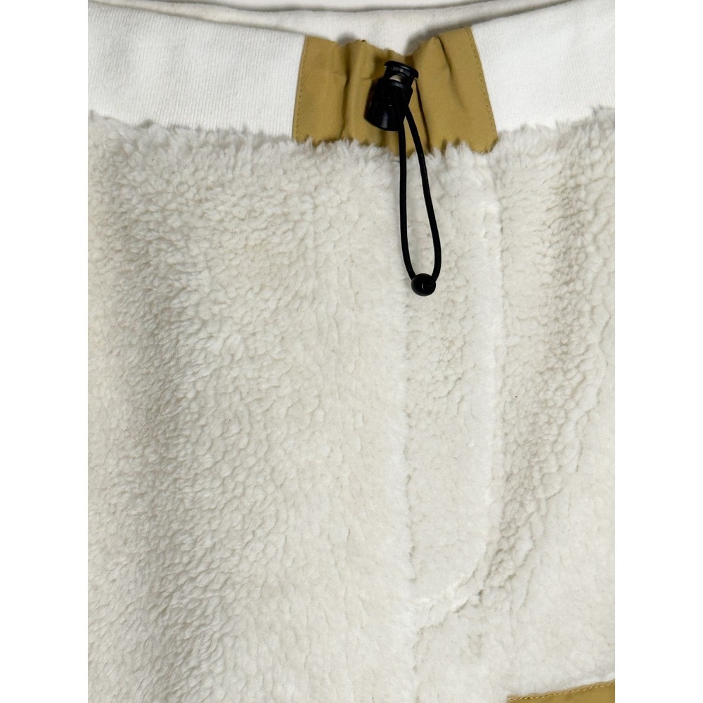 The Hundreds Men's Off White Everest Deep Pile Fleece Shorts Size Large - Picture 12 of 16